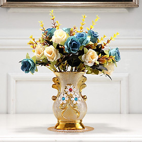 Flower Vases Floral Arrangement Ornament Flower Container for Office Home Living Room Decoration