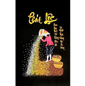 Mua Tranh thêu vi tính PHÁT LỘC 50x70cm