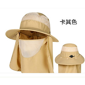 Hình ảnh Mũ chống nắng golf nam nữ kèm khẩu trang golf chống nắng MN004