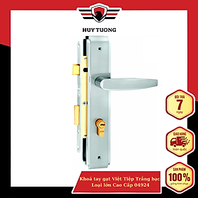 Mua Khoá tay gạt Việt Tiệp Trắng bạc loại lớn Cao Cấp 04924 - màu ngẫu nhiên