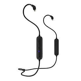 Bqeyz Z3 2Pin 0.78Mm Bluetooth 5.0 Replacement Headphones Cable Aptx-Hd Wireless Hifi Earphone Detachable Cable Built-In - Black (2Pin)