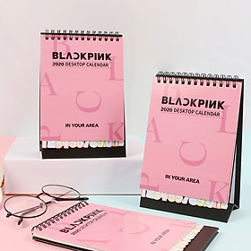 Lịch để bàn 2020 Blackpink thiết kế độc đáo phong cách thời trang cá tính Hàn quốc tặng ảnh thiết kế Vcone