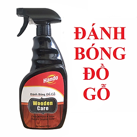 Mua Xịt làm sạch và đánh bóng đồ gỗ Hando 600ml