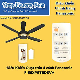 Điều khiển chính hãng quạt trần Panasonic model F-56XPGTBDSVV