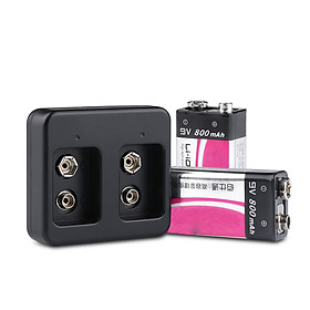 Mua Bộ sạc pin 9V cao cấp sạc trực tiếp bằng cáp micro USB