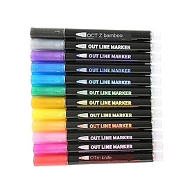 Out Pen  Markers 12  Glitter Artist