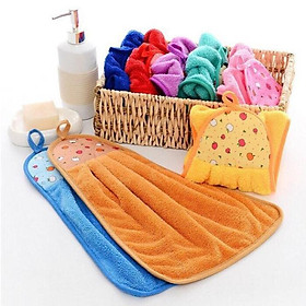 Mua Khăn lau tay nhà bếp chất vải cotton mềm mại siêu thấm 25X45CM