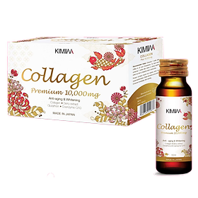 KIMIWA COLLAGEN PREMIUM - DINH DƯỠNG CHO PHÁI ĐẸP -HỘP 10 LỌ