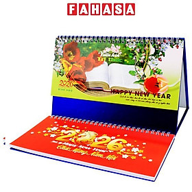 Lịch Để Bàn 2 Lò Xo - Văn Hóa Tri Thức - NST 79B