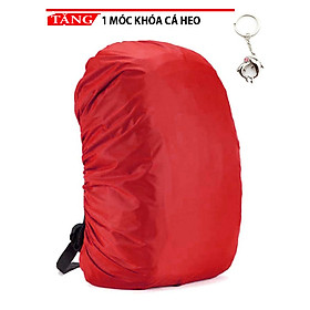Trùm Balo đi mưa 35L loại cao cấp hàng xuất khẩu GH336 Tặng móc khóa cá heo