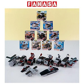 Bộ 10 Đồ Chơi Lắp Ráp Siêu Chiến Hạm - Toys&Joys 9117 (311 Mảnh Ghép)