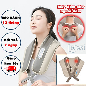 Máy Massage, Đai Mát Xa Đấm Bóp Cổ Vai Gáy, Đau Lưng