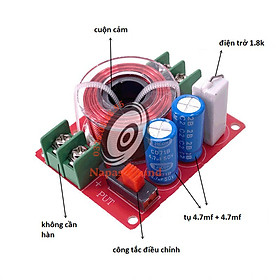 Mua BỘ 2 MẠCH LỌC LOA TOÀN DẢI CÔNG SUẤT NHỎ HB01 - PHÂN TẦN LOA TOÀN DẢI