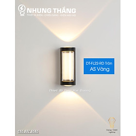 Đèn Hắt Tường Chống Nước 2 Đầu Chiếu Sáng DT-FL22 - 16W Thân Nhôm