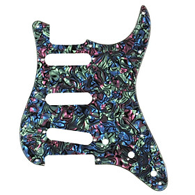 3ply Pickguard 11 Lỗ Đàn Guitar Scratchplate cho Guitar Điện SSS-Quốc Tế