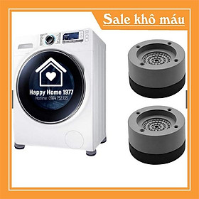 Mua  HSP113  Bộ 4 Đế Kê Máy Giặt Tủ Lạnh Silicon  Giá hủy diệt   Ảnh thật  Chống Rung  Ồn