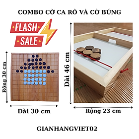 Combo cờ ca rô và cờ búng