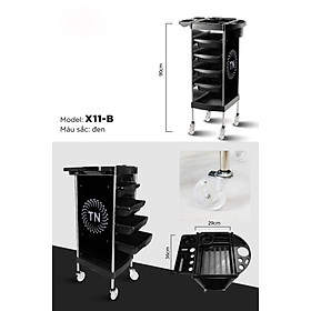 XE ĐẨY ĐỰNG DỤNG CỤ CHO SALON VÀ SPA