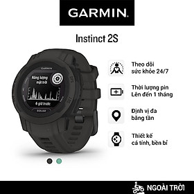 Mua Đồng Hồ Thông Minh Garmin Instinct 2S Solar - Standard Edition (Graphite/Neo Tropic) - Hàng Chính Hãng