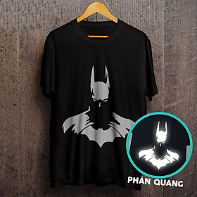 Áo Thun Nam Phản Quang Batman, Áo Uninsex, Tay Ngắn, Cổ Tròn, Có Áo Thun Size Lớn 2XL, 3XL, 4XL, XXL, XXXL, XXXXL