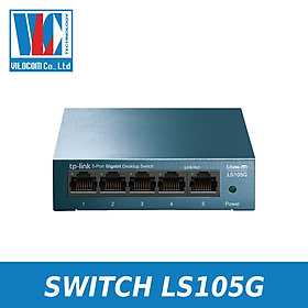 Hình ảnh Switch Để Bàn 5 Cổng TP-Link LS105G tốc độ10/100/1000Mbps - Hàng Chính Hãng