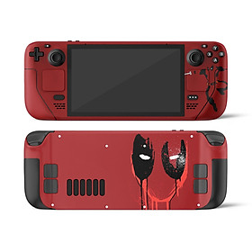 Mua Skin dán Steam Deck mẫu Deadpool Red Splatter (Đã cắt sẵn chi tiết  dễ dán)