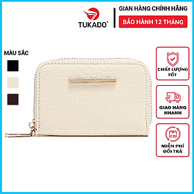 Ví Nữ Mini Cầm Tay Chính Hãng MICOCAH Vân Da Rắn Cao Cấp Nhỏ Gọn Nhiều Ngăn Tiện Dụng Siêu Đẹp Giá Rẻ MC49 - Tukado