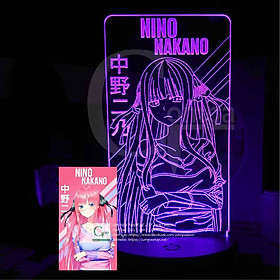 Mua Đèn Ngủ Gotobun no Hanayome Nino Nakano Type 03 AGNH0103 16 MÀU TUỲ CHỈNH