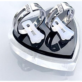Nhẫn Đôi Bạc ND1078 Mini