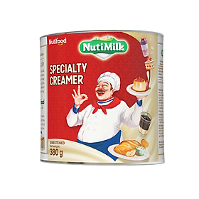 Creamer đặc Sữa pha chế có đường Nuti Lon 380g SDD02Ti NUTIFOOD