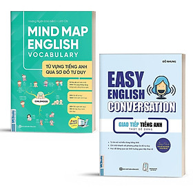 Combo Mindmap English Vocabulary Và Easy English Conversation ( Lẻ/ Tùy chọn) - Bản Quyền