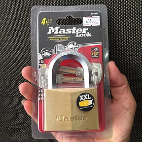 Khóa Master Lock 1165 D thân đồng rộng 60mm dầy XXL càng chống cắt - MSOFT