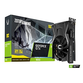 Mua Card Màn Hình - VGA Zotac GTX 1650 4G GDDR6 Gaming OC (ZT-T16520F-10L) - Hàng Chính Hãng