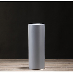 Mua Lọ hoa Gốm sứ Hình trụ Tráng men mờ (lựa chọn kích thước)