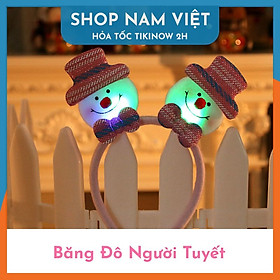 Băng Đô Biểu Tượng Giáng Sinh Có Đèn Led