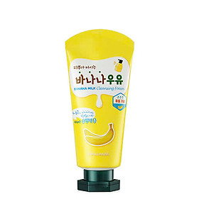 Sữa rửa mặt trái cây dưỡng ẩm và sạch sâu Welcos Kwailnara Milk Facial Cleansing Foam 120ml