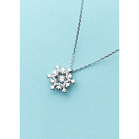 Dây Chuyền Bạc | Dây Chuyền Bạc Nữ S925 Bông Tuyết DB2498 Bảo Ngọc Jewelry