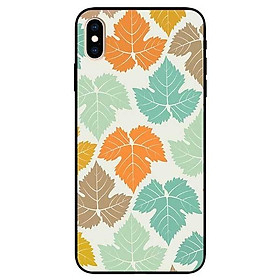 Ốp lưng dành cho Iphone X / Xs - Iphone Xs Max - Iphone Xr mẫu Họa Tiết Lá Phong