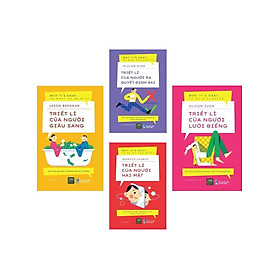 Combo Sách Triết Lí Của Người Lười Biếng + Người Giàu Sang + Người Hai Mặt + Người Ra Quyết Định Sai (Bộ 4 Cuốn)_1980