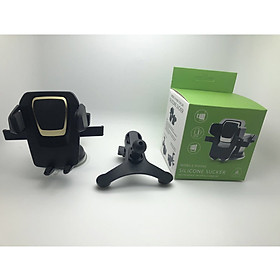 Giá Đỡ Điện Thoại Trên Ô Tô – Xoay 360 Độ - Gắn Được Trên Cả Taplo, Kính Và Khe Cửa Gió Điều Hòa VERSION 1