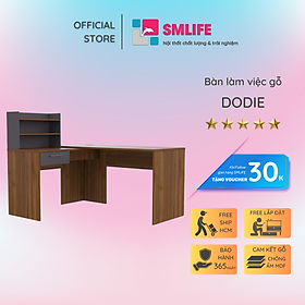 Mua Bàn làm việc chữ L độc đáo SMLIFE Dodie