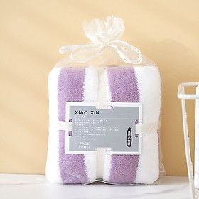 Mua Combo 4 - Khăn mặt siêu thấm chất liệu 100 cotton siêu mềm mại thoải mái 87100 - 4 cái-87100