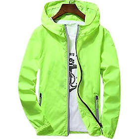 Men/Women Waterproof Windbreaker Jacket Hoodie Casual Sports Outwear Coat