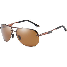Mắt Kính/ Kính Mát Unisex Phân Cực Thời Trang Chống Tia UV400 Unisex Minh Tâm MT558 - 2 Màu