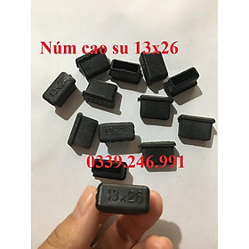 Mua Bộ 20 chiếc KT: 13x26_bịt trong chụp cao su bịt chân bàn ghế  bịt hộp bịt chống xước  nắp nhựa