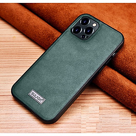 Ốp lưng iPhone 12 Pro Max chính hãng SULADA dạng da mềm