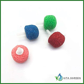 Đá sủi oxy tròn nhiều màu