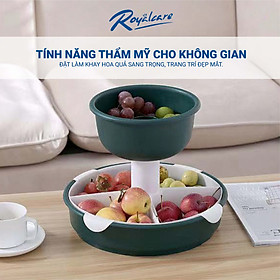 Khay đựng thức ăn , hoa quả , rau ăn lẩu đa năng Royal Care KL