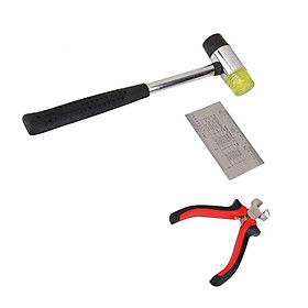 Hammer String Ruler Balancing Mua Guitar Luthiers Repair Kit Fret Hammer Puller String Ruler