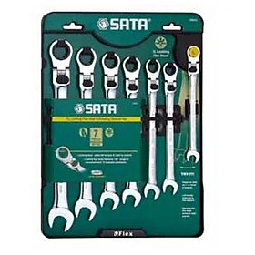 Mua Bộ cờ lê lắc léo tự động có chốt khóa Sata 7 chi tiết - 09043